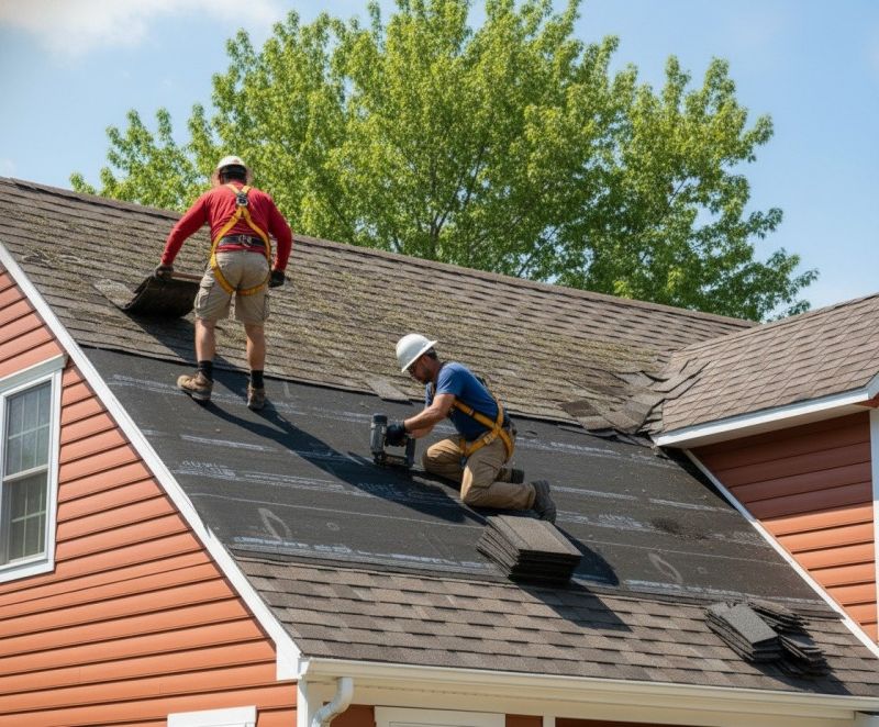 Roof Shingles Replacement detail